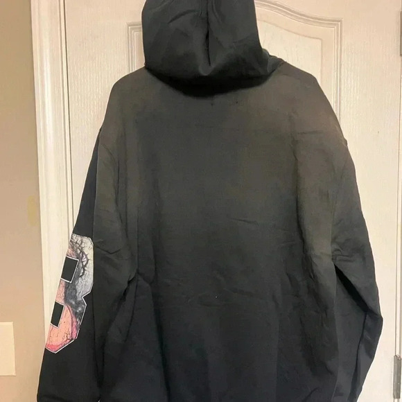 Grunge Rockstar Biblical Hoodie - Picture 4 of 8